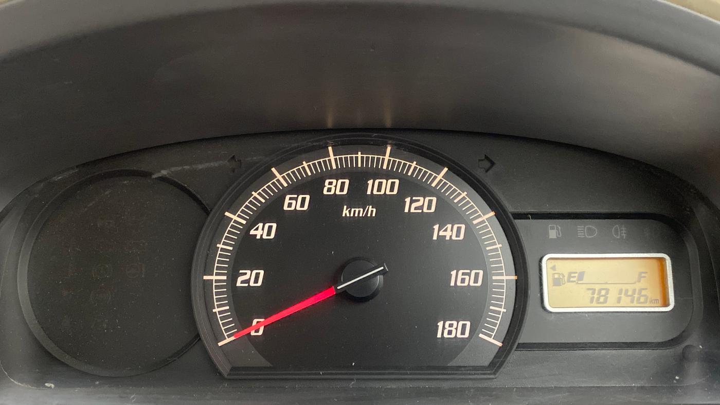 2012 Maruti Zen Estilo LXI, Petrol, Manual, 78,193 km, Odometer Image
