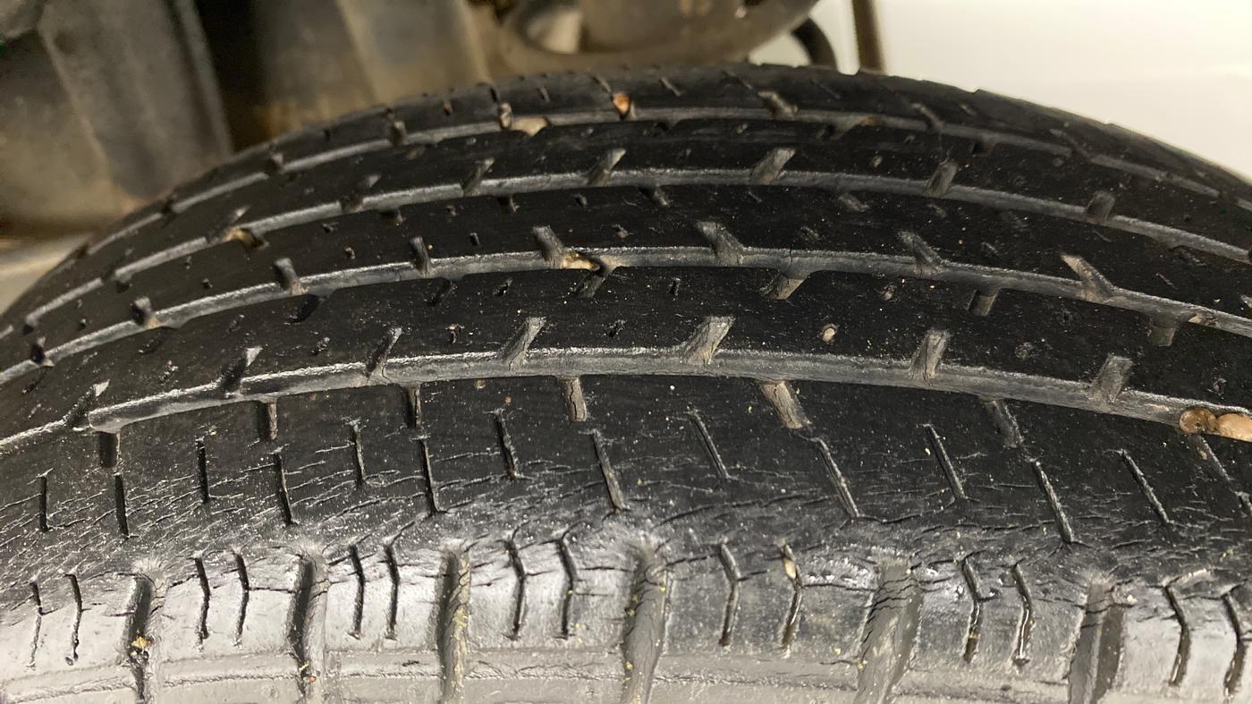 2012 Maruti Zen Estilo LXI, Petrol, Manual, 78,193 km, Left Rear Tyre Tread