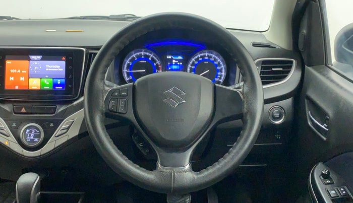2019 Maruti Baleno ZETA CVT PETROL 1.2, Petrol, Automatic, 17,287 km, Steering Wheel Close Up