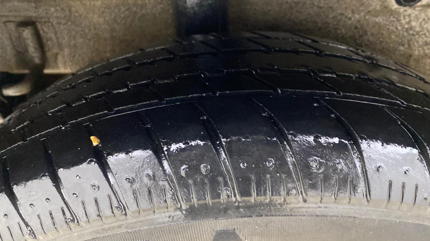 2014 Maruti Celerio VXI AMT, Petrol, Automatic, 79,913 km, Right Rear Tyre Tread