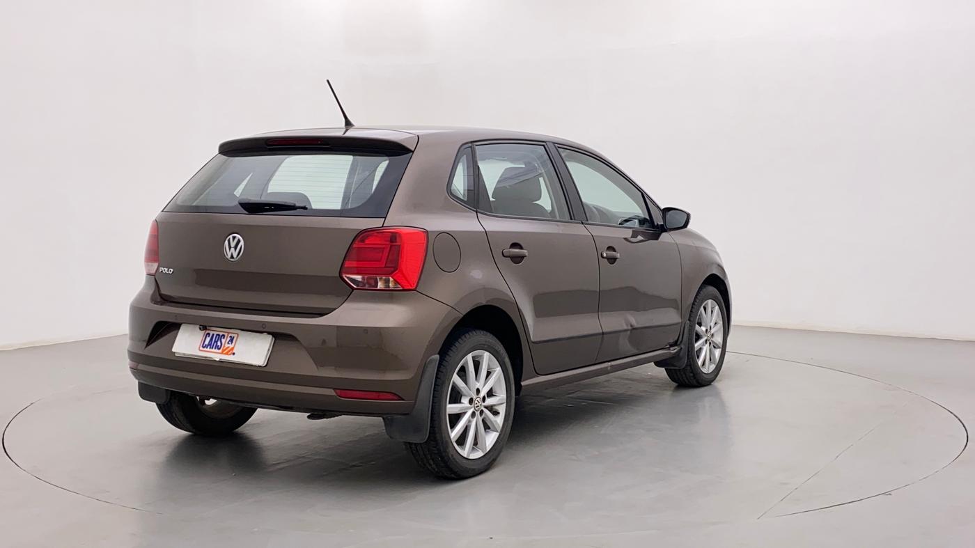 2018 Volkswagen Polo HIGHLINE PLUS 1.2L PETROL, Petrol, Manual, 18,913 km, Right Back Diagonal