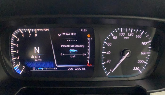 2022 Tata PUNCH CREATIVE  AMT, Petrol, Automatic, 23,703 km, Odometer Image