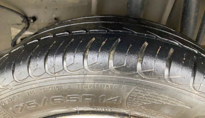 2019 Tata Tiago XZ PETROL, Petrol, Manual, 33,426 km, Left Rear Tyre Tread