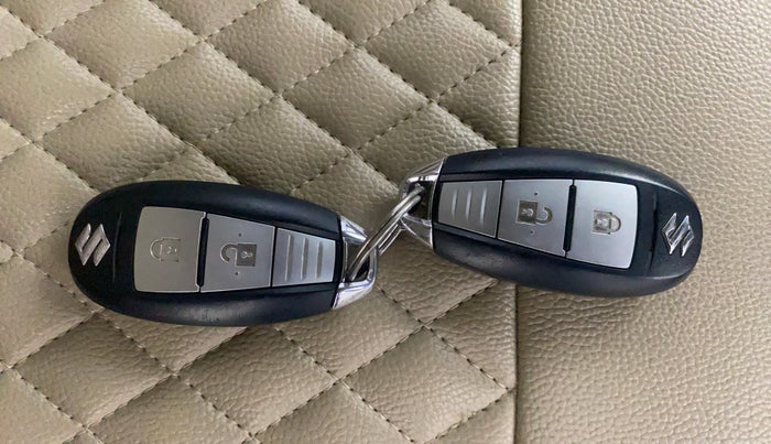 2018 Maruti Ertiga ZXI+, Petrol, Manual, 48,250 km, Key Close Up