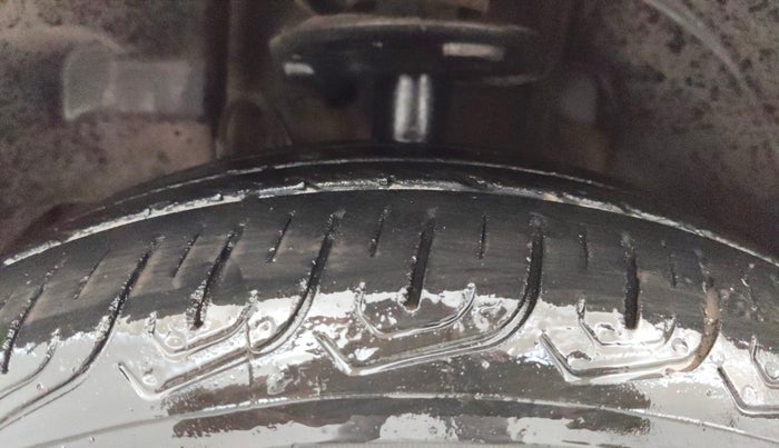 2018 Tata Tiago XZA PETROL, Petrol, Automatic, 76,983 km, Left Front Tyre Tread