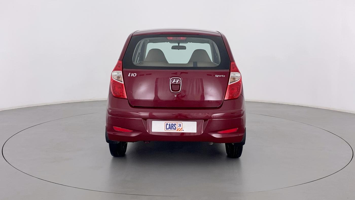 2015 Hyundai i10 SPORTZ 1.1 IRDE2, Petrol, Manual, 76,415 km, Back/Rear