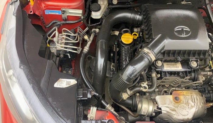 2021 Tata NEXON XZ PLUS SUNROOF PETROL DUAL TONE, Petrol, Manual, 52,481 km, Engine View - Right