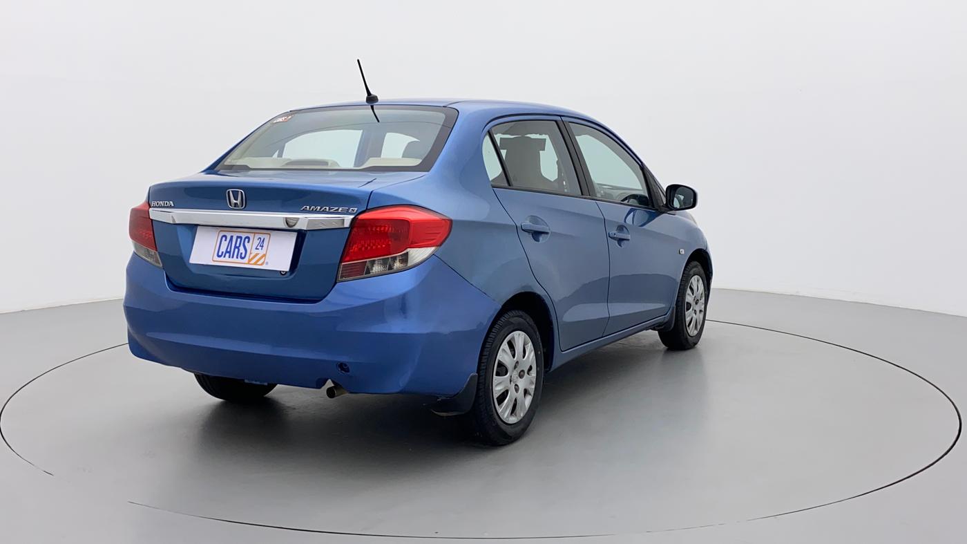 2014 Honda Amaze 1.2L I-VTEC S, Petrol, Manual, 68,935 km, Right Back Diagonal