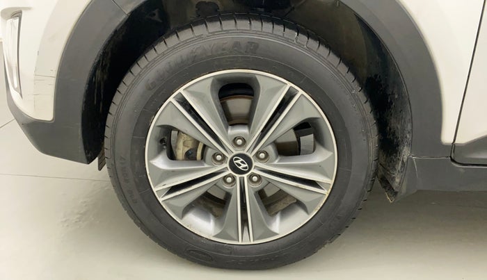 2017 Hyundai Creta SX PLUS 1.6 PETROL DUAL TONE, Petrol, Manual, 86,264 km, Left Front Wheel