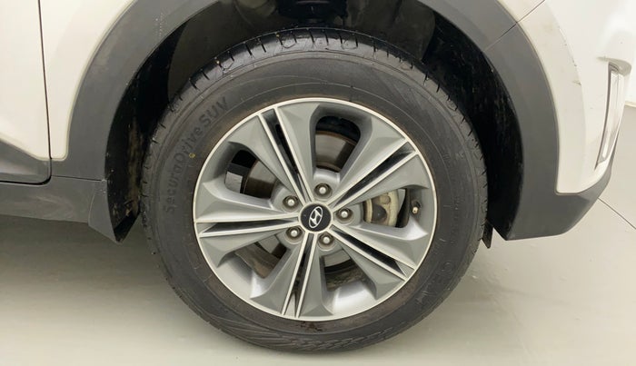 2017 Hyundai Creta SX PLUS 1.6 PETROL DUAL TONE, Petrol, Manual, 86,264 km, Right Front Wheel