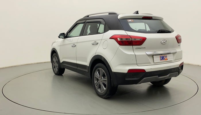 2017 Hyundai Creta SX PLUS 1.6 PETROL DUAL TONE, Petrol, Manual, 86,264 km, Left Back Diagonal