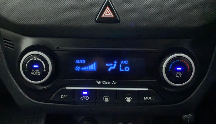 2017 Hyundai Creta SX PLUS 1.6 PETROL DUAL TONE, Petrol, Manual, 86,264 km, Automatic Climate Control
