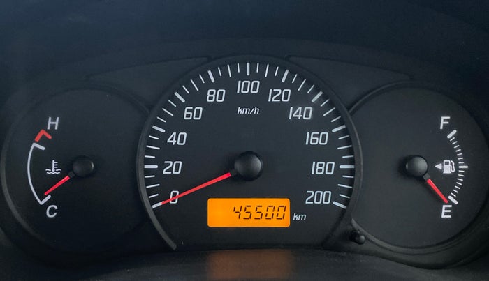 2009 Maruti Swift LXI 1.3, Petrol, Manual, 45,538 km, Odometer Image