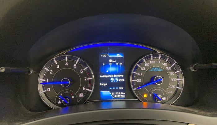 2018 Maruti Ciaz DELTA 1.5 SHVS MT PETROL, Petrol, Manual, 1,23,475 km, Odometer Image