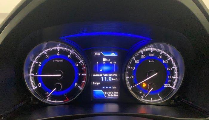 2018 Maruti Baleno ZETA PETROL 1.2, Petrol, Manual, 76,448 km, Odometer Image