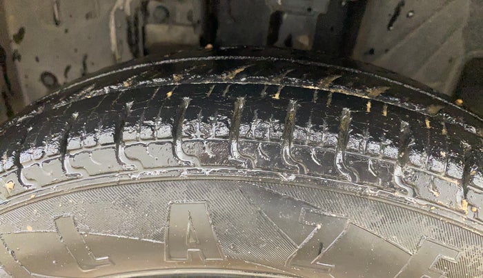 2018 Datsun Redi Go T (O), Petrol, Manual, 43,988 km, Left Front Tyre Tread