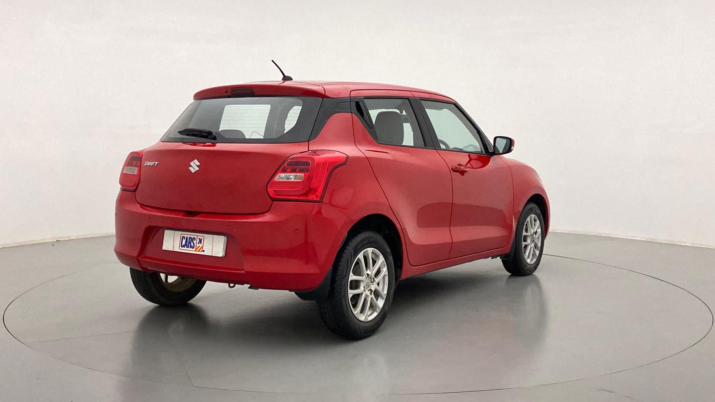 2018 Maruti Swift ZXI (AMT), Petrol, Automatic, 18,168 km, Right Back Diagonal