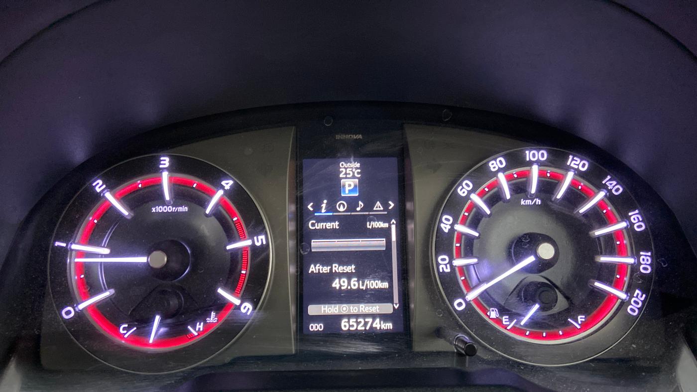 2019 Toyota Innova Crysta TOURING SPORT DIESEL AT, Diesel, Automatic, 65,274 km, Odometer Image