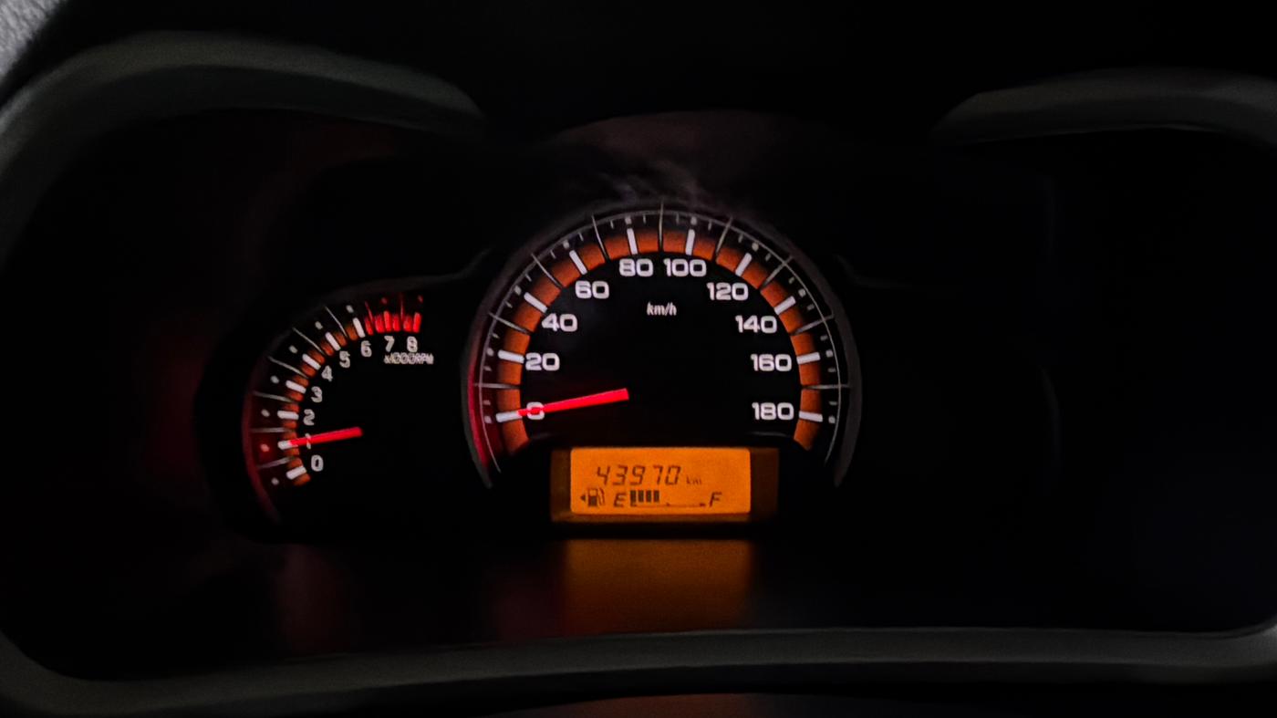 2016 Maruti Alto K10 VXI, Petrol, Manual, 43,958 km, Odometer Image