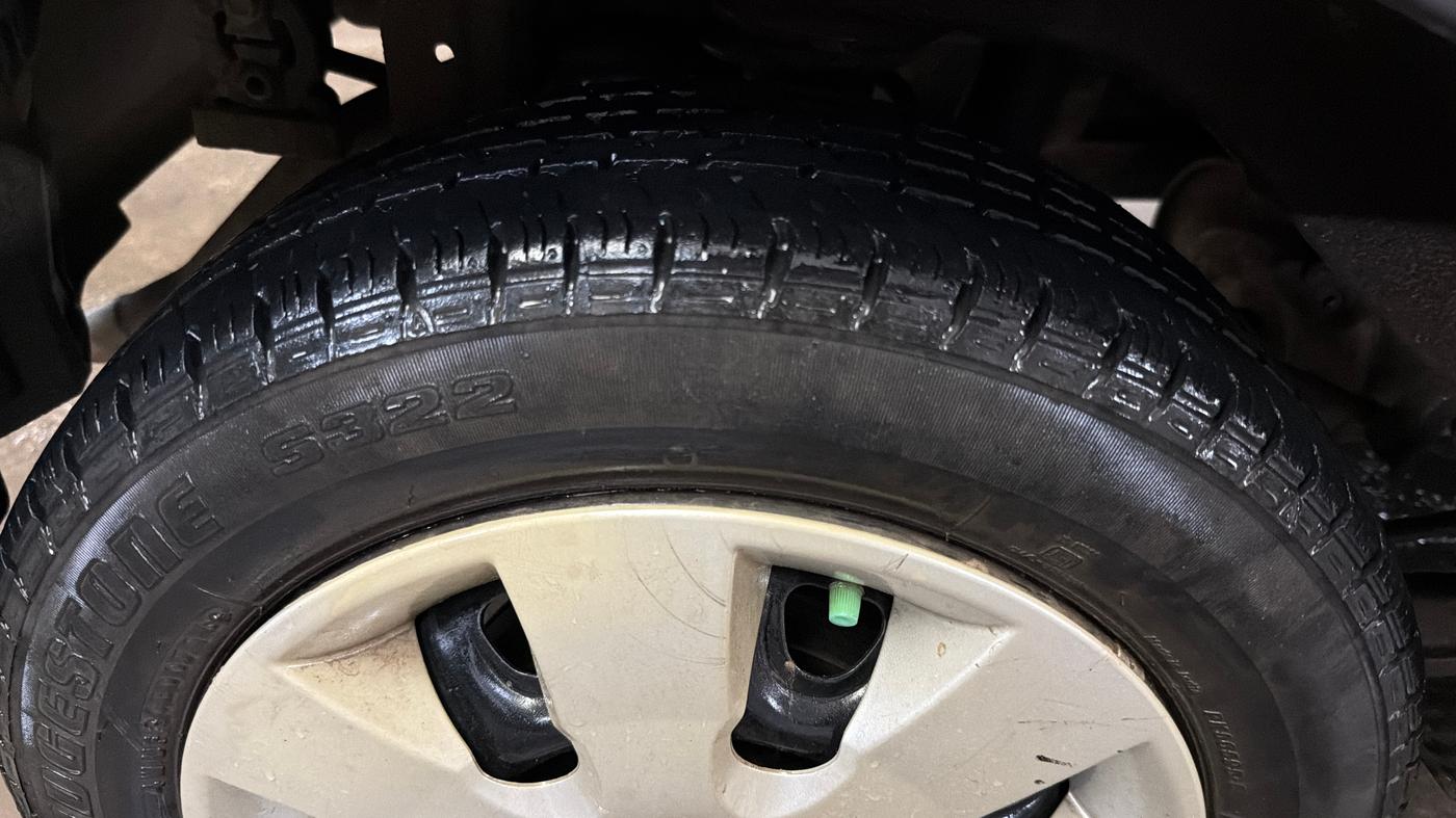 2016 Maruti Alto K10 VXI, Petrol, Manual, 43,958 km, Right Rear Tyre Tread