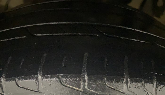 2018 Tata NEXON XZ PLUS PETROL, Petrol, Manual, 47,242 km, Left Front Tyre Tread