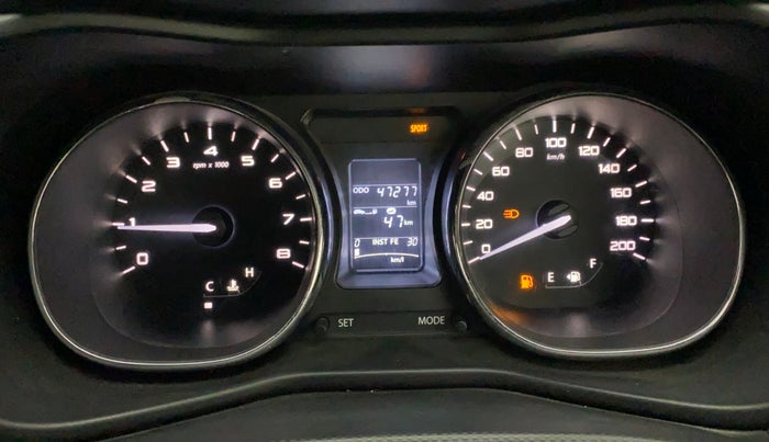 2018 Tata NEXON XZ PLUS PETROL, Petrol, Manual, 47,242 km, Odometer Image