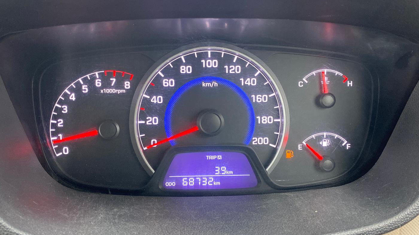 2016 Hyundai Grand i10 ASTA 1.2 KAPPA VTVT, Petrol, Manual, 68,731 km, Odometer Image