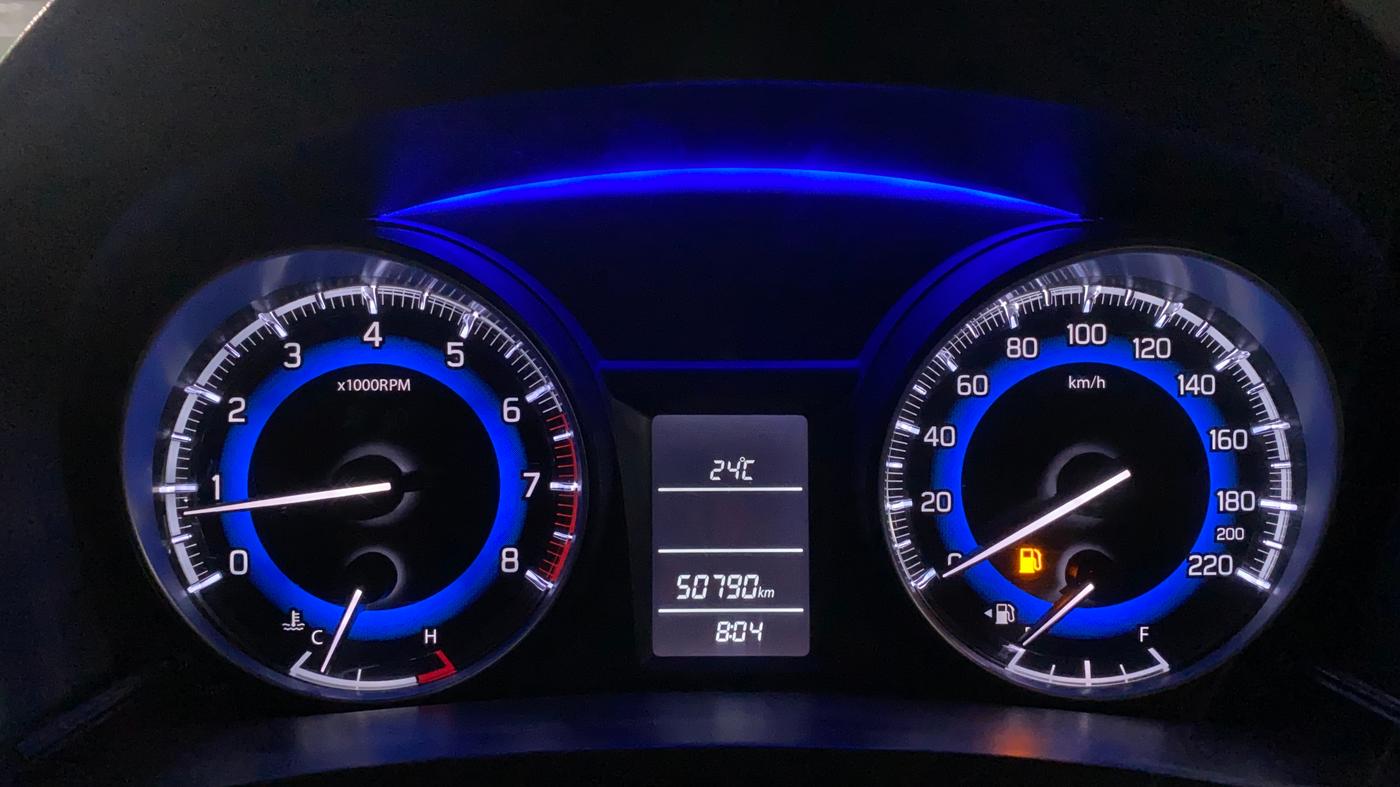 2021 Maruti Baleno DELTA PETROL 1.2, Petrol, Manual, 50,484 km, Odometer Image