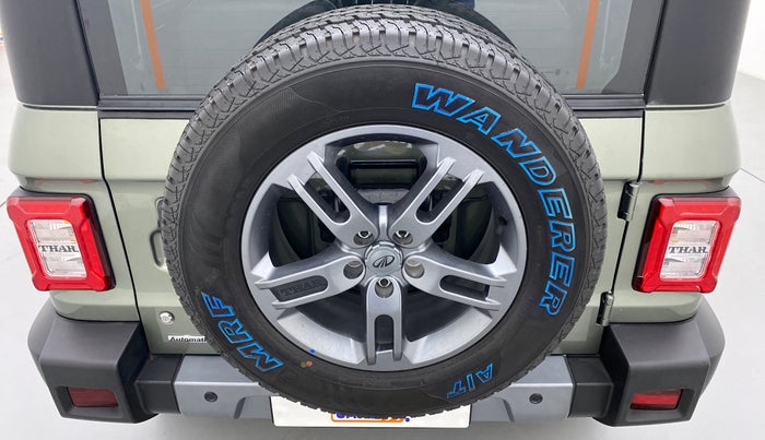 2021 Mahindra Thar LX PETROL AT 4WD, Petrol, Automatic, 1,449 km, Spare Tyre