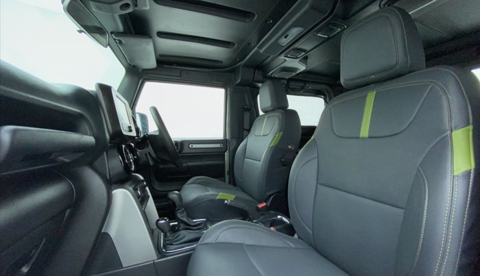 2021 Mahindra Thar LX PETROL AT 4WD, Petrol, Automatic, 1,449 km, Right Side Front Door Cabin