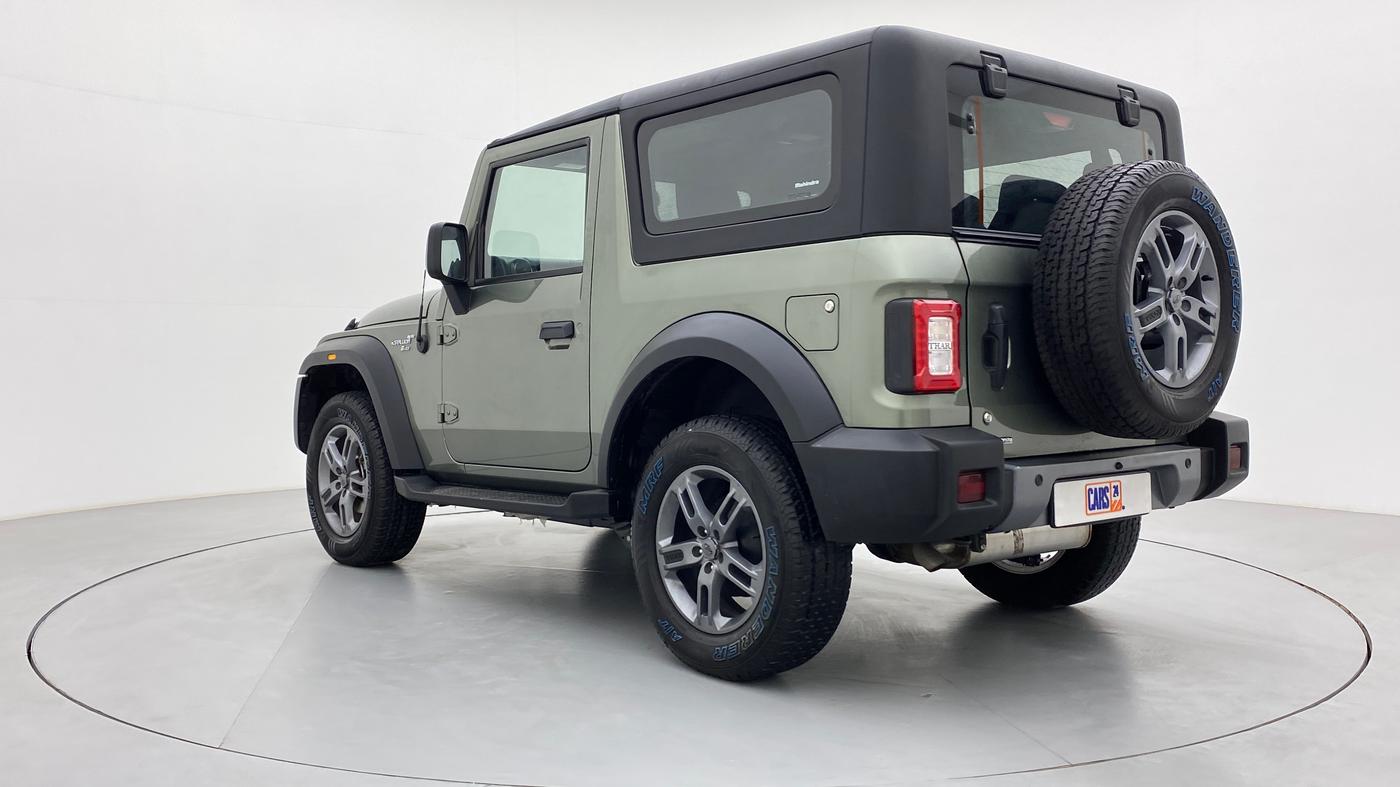 2021 Mahindra Thar LX PETROL AT 4WD, Petrol, Automatic, 1,449 km, Left Back Diagonal