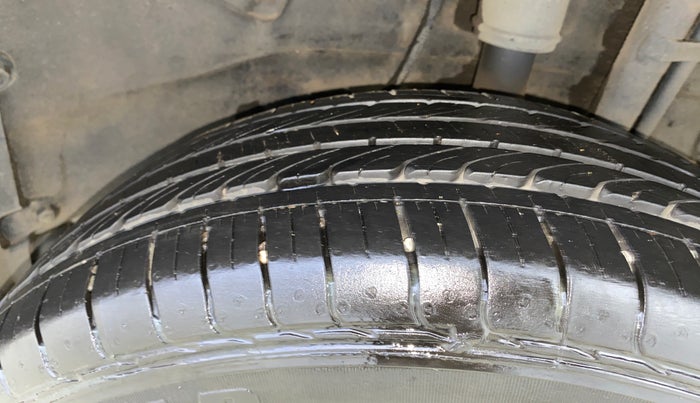 2023 Tata NEXON XMA PETROL, Petrol, Automatic, 30,496 km, Left Rear Tyre Tread