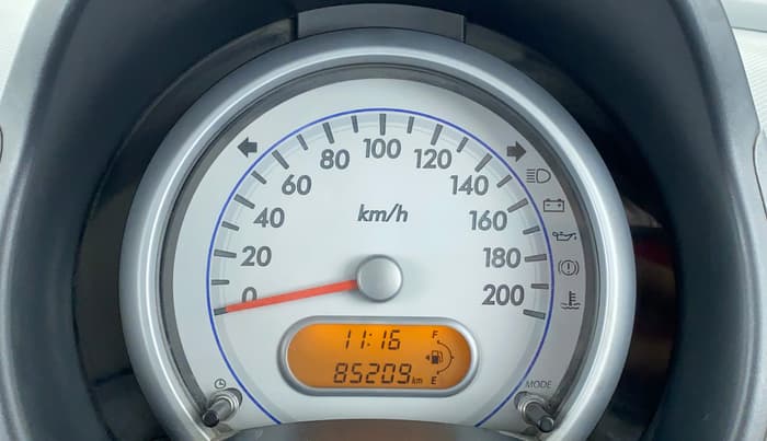 2011 Maruti Ritz LXI, Petrol, Manual, 85,273 km, Odometer Image