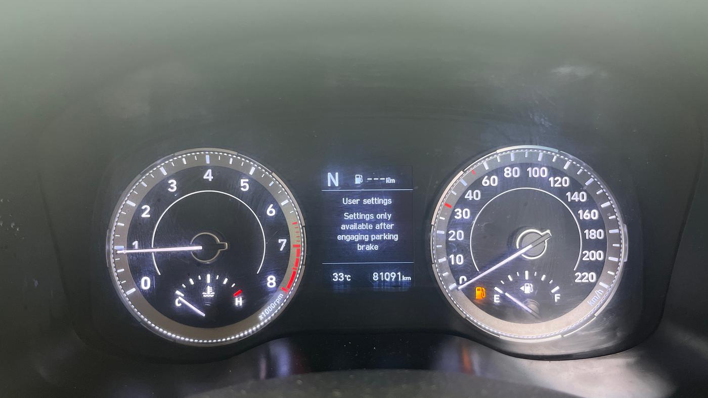 2021 Hyundai VENUE SX 1.0 TURBO IMT, Petrol, Manual, 81,086 km, Odometer Image
