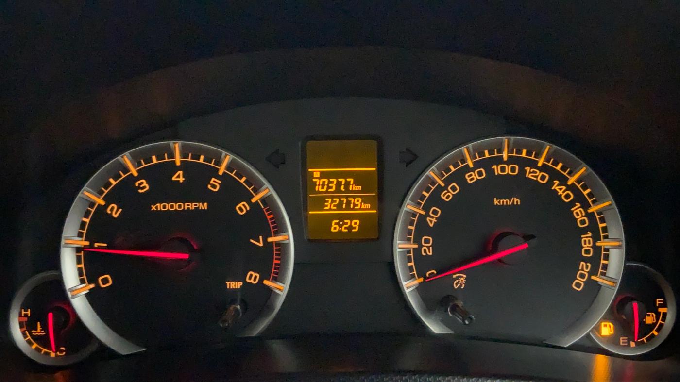 2015 Maruti Swift Dzire VXI 1.2 BS IV, Petrol, Manual, 32,738 km, Odometer Image
