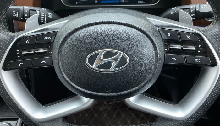 2021 Hyundai ALCAZAR 1.5 SIGNATURE (O) AT 6STR, Diesel, Automatic, 29,261 km, Paddle Shifters