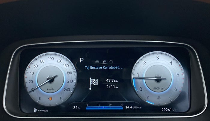 2021 Hyundai ALCAZAR 1.5 SIGNATURE (O) AT 6STR, Diesel, Automatic, 29,261 km, Odometer Image