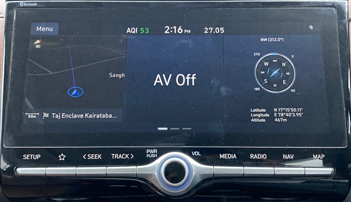 2021 Hyundai ALCAZAR 1.5 SIGNATURE (O) AT 6STR, Diesel, Automatic, 29,261 km, Touchscreen Infotainment System