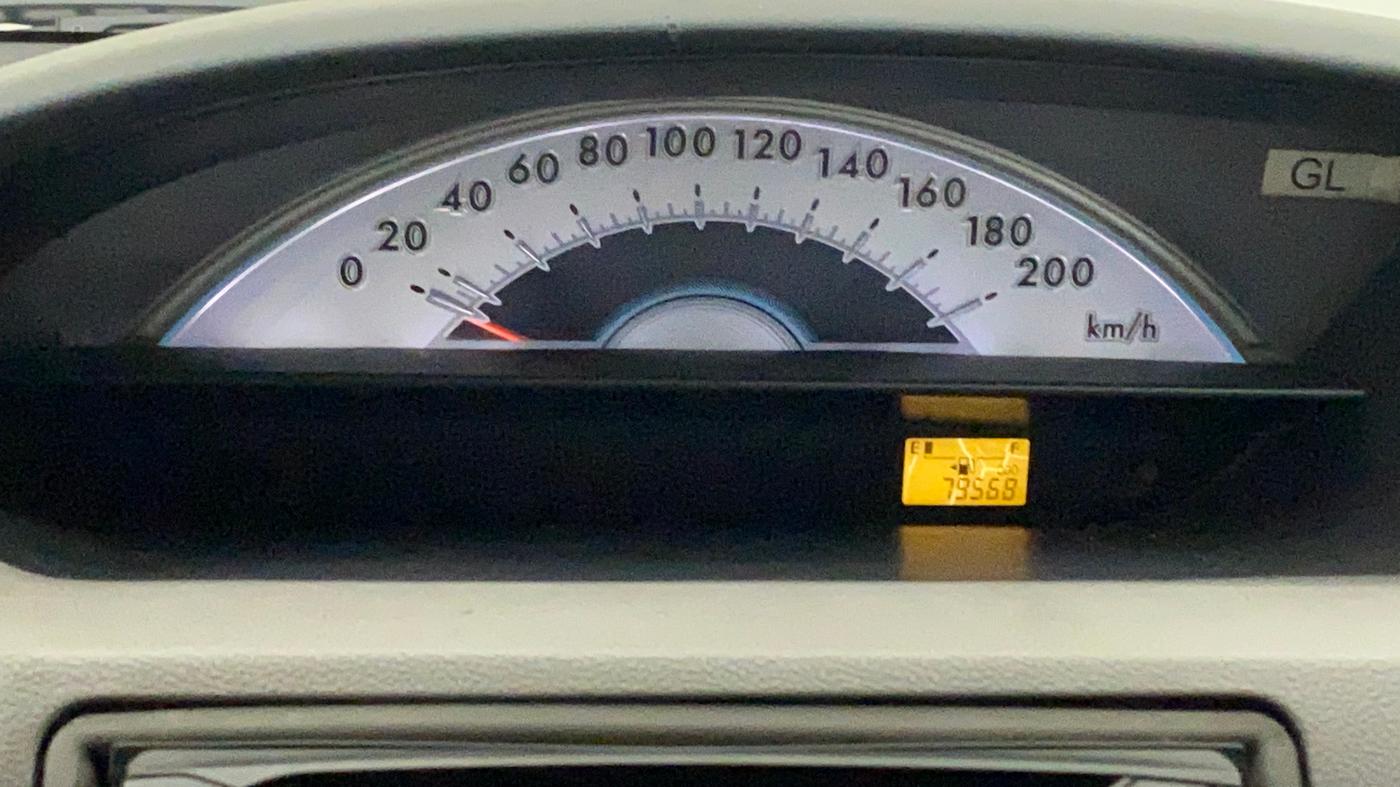 2011 Toyota Etios Liva G, Petrol, Manual, 79,645 km, Odometer Image