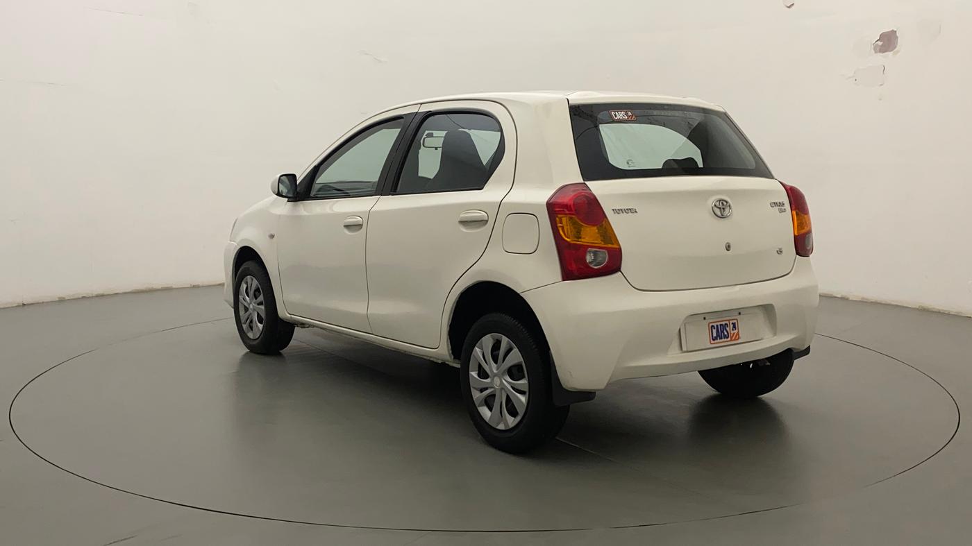 2011 Toyota Etios Liva G, Petrol, Manual, 79,645 km, Left Back Diagonal