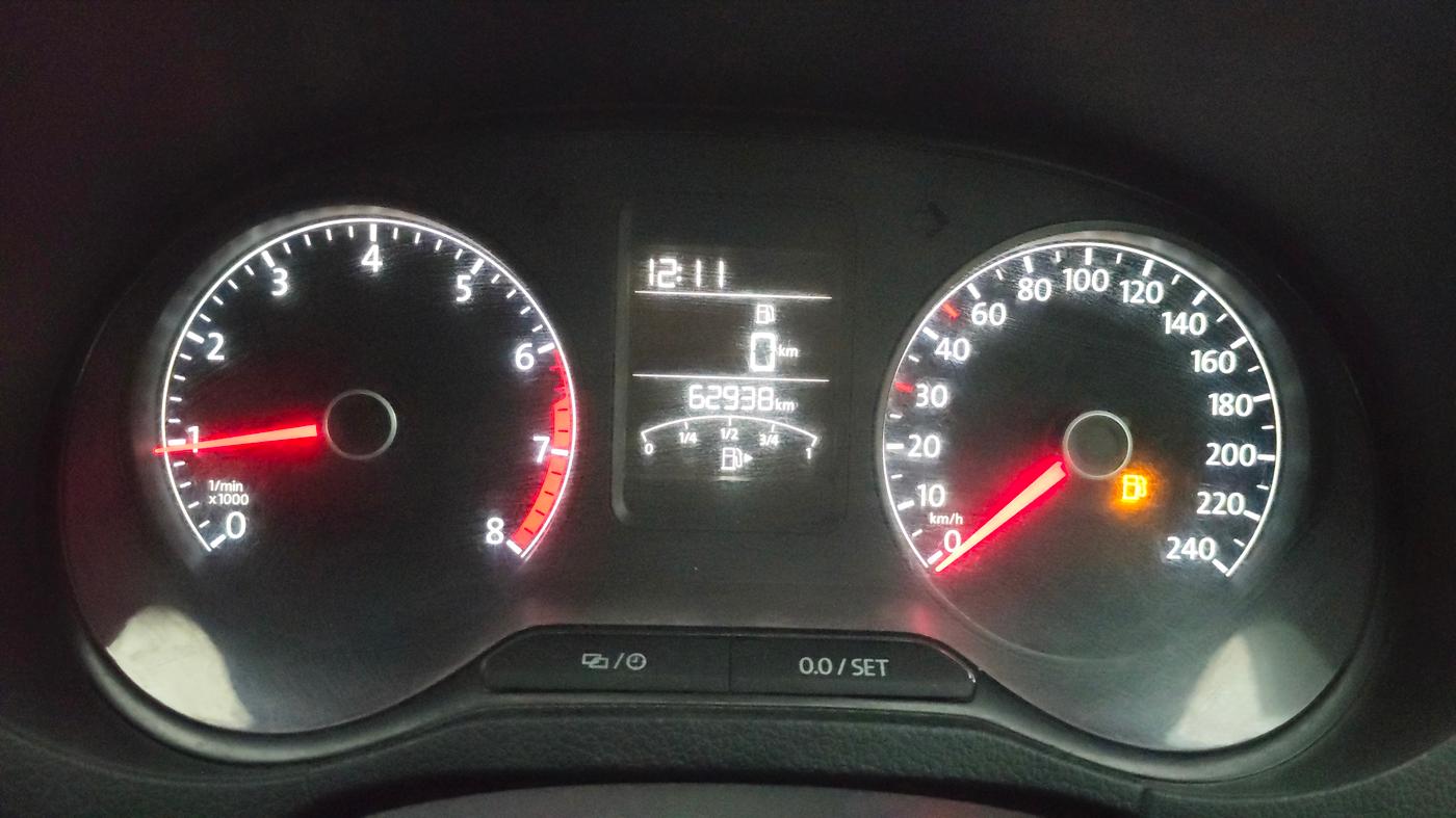 2021 Volkswagen Polo HIGHLINE PLUS 1.0, Petrol, Manual, 62,937 km, Odometer Image