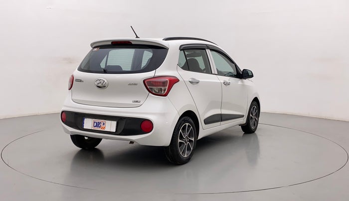 2017 Hyundai Grand i10 ASTA 1.2 KAPPA VTVT, Petrol, Manual, 69,873 km, Right Back Diagonal