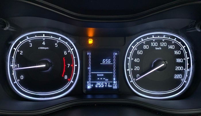 2020 Maruti Vitara Brezza LXI, Petrol, Manual, 25,776 km, Odometer Image