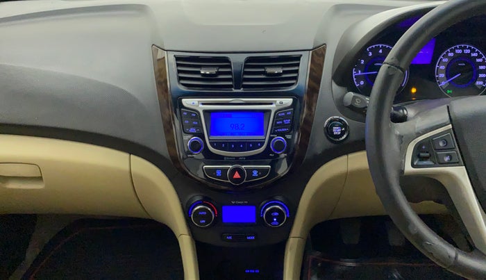 2014 Hyundai Verna FLUIDIC 1.6 VTVT SX, Petrol, Manual, 82,289 km, Air Conditioner