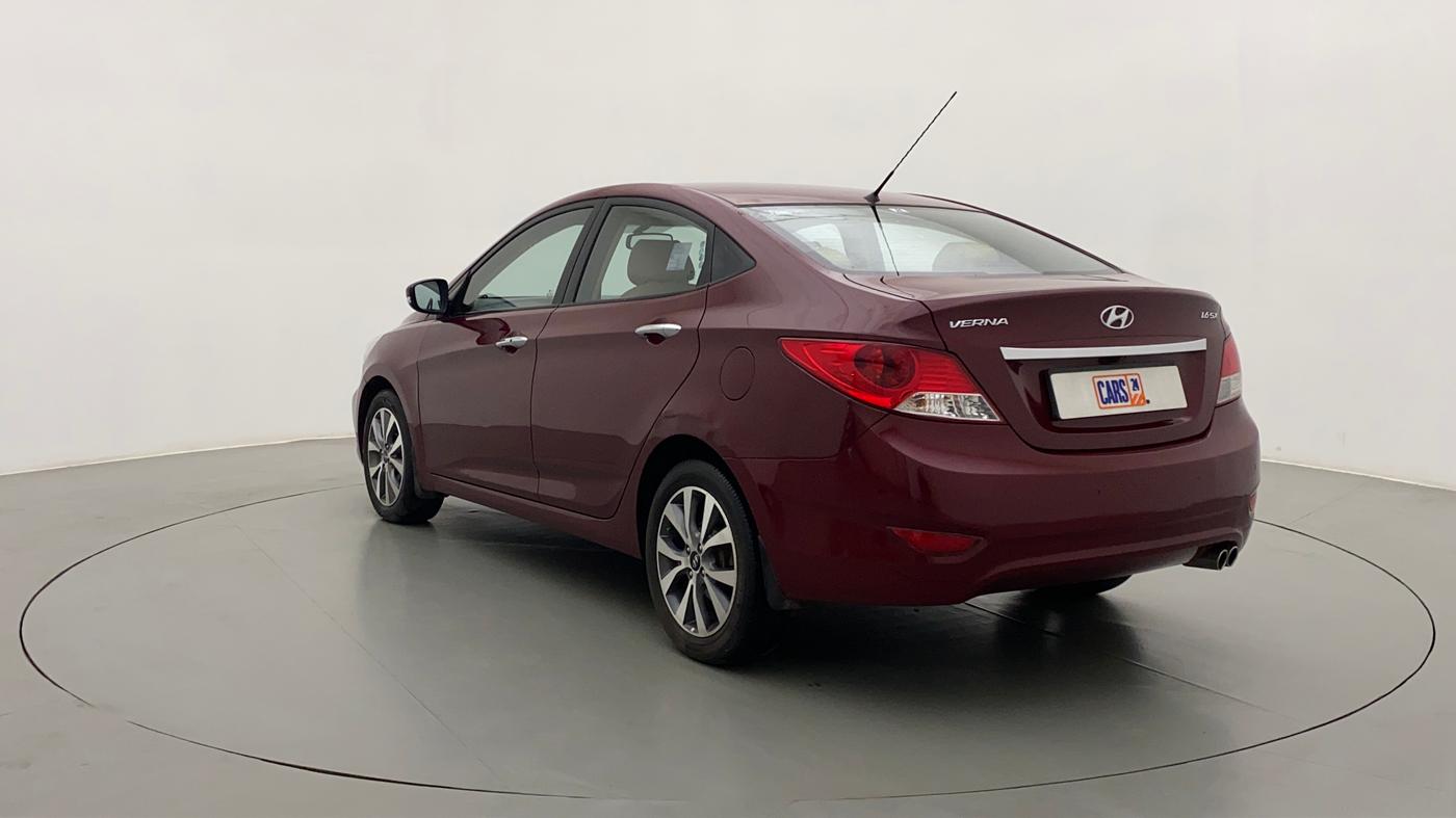 2014 Hyundai Verna FLUIDIC 1.6 VTVT SX, Petrol, Manual, 82,289 km, Left Back Diagonal