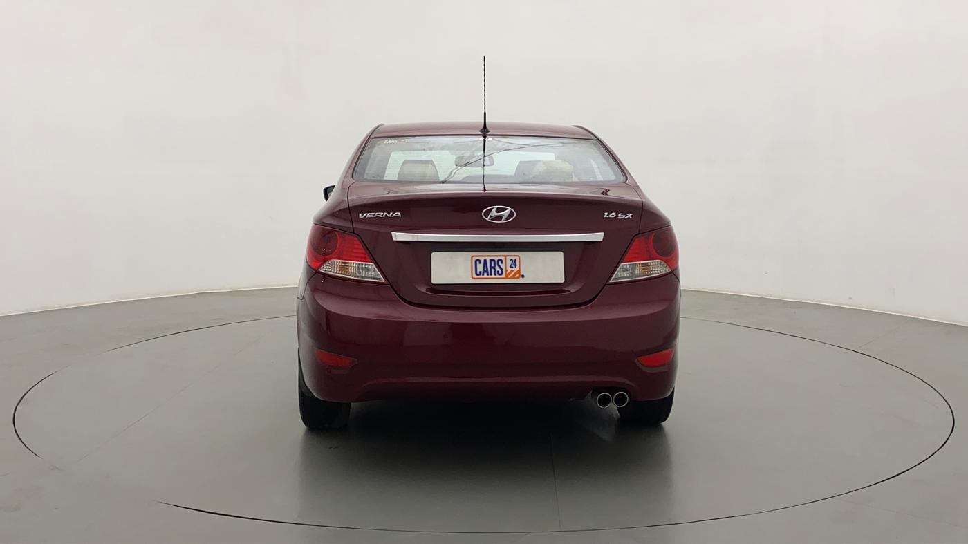 2014 Hyundai Verna FLUIDIC 1.6 VTVT SX, Petrol, Manual, 82,289 km, Back/Rear