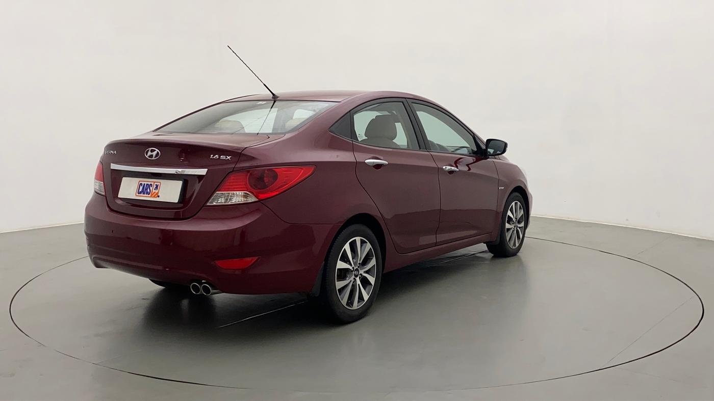 2014 Hyundai Verna FLUIDIC 1.6 VTVT SX, Petrol, Manual, 82,289 km, Right Back Diagonal