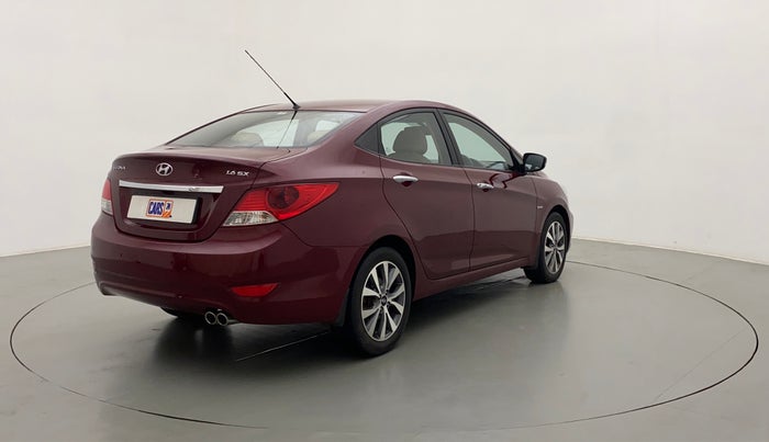2014 Hyundai Verna FLUIDIC 1.6 VTVT SX, Petrol, Manual, 82,289 km, Right Back Diagonal