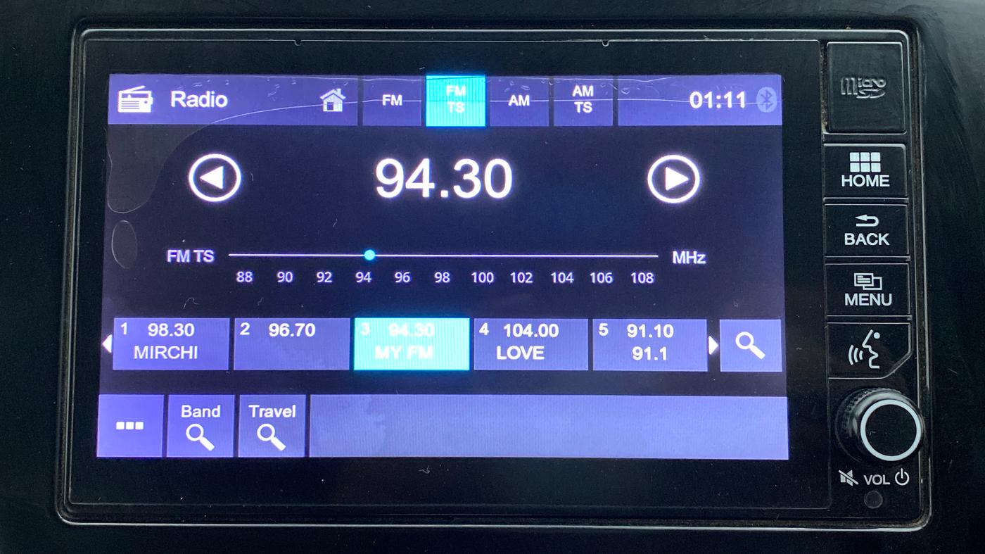 2018 Honda City VX CVT PETROL, Petrol, Automatic, 95,915 km, Infotainment System