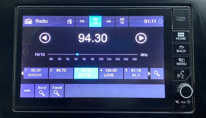 2018 Honda City VX CVT PETROL, Petrol, Automatic, 95,915 km, Infotainment System